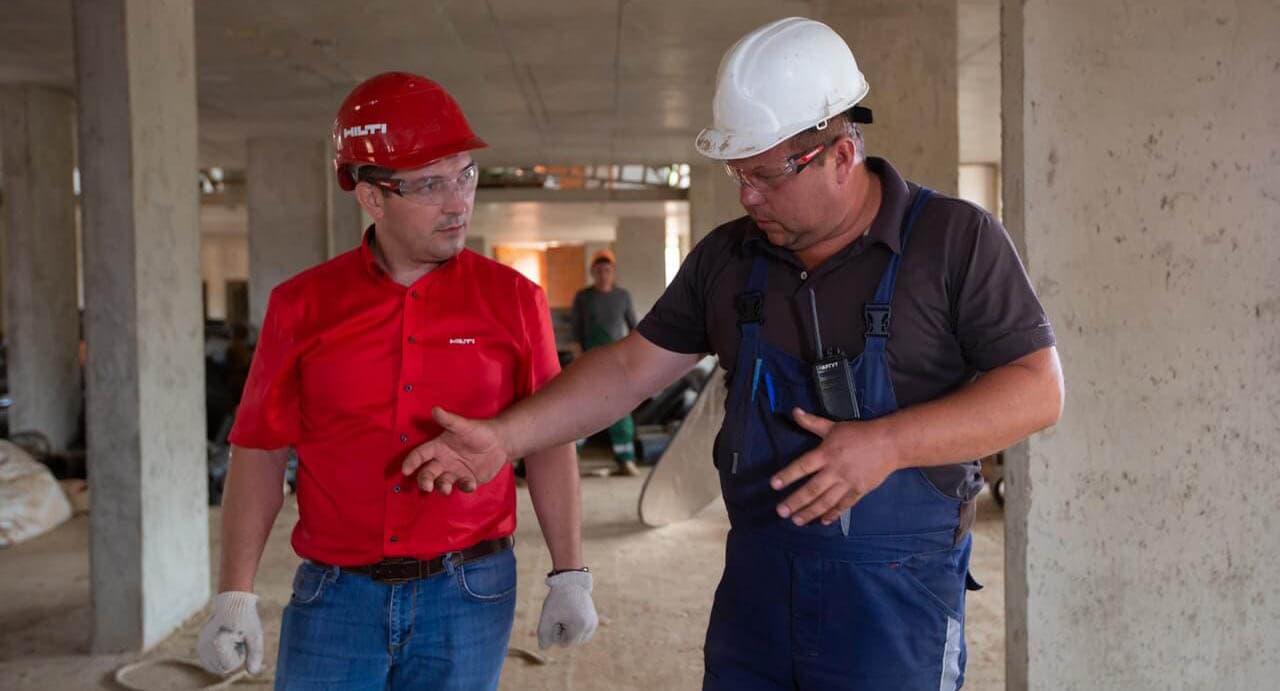 PiersPro team working on foundation repair