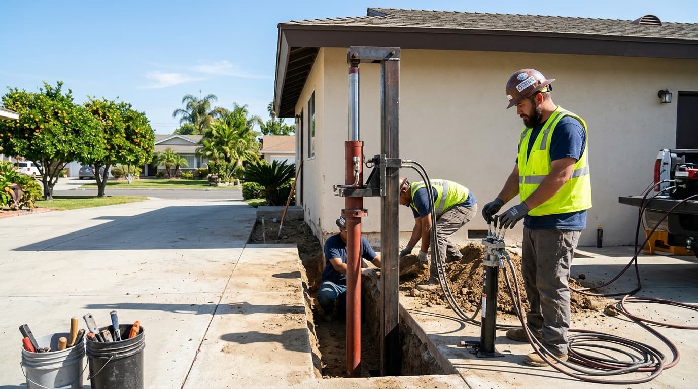 Anaheim Foundation Repair: Navigating Soil Settlement & Drainage