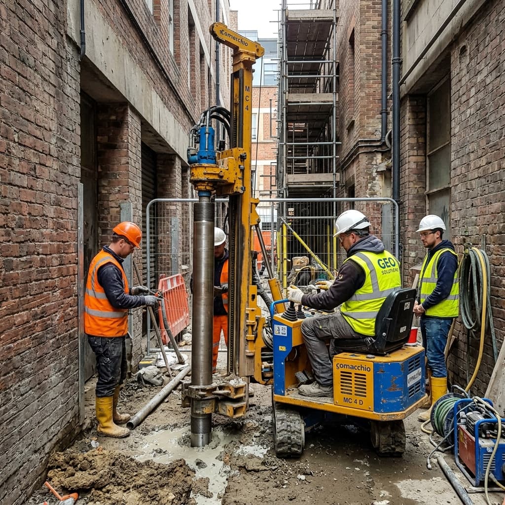 Micropile Foundation Systems for Limited Access and Challenging Soil Conditions