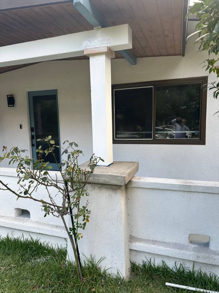 Load-Bearing Porch Column & Beam Restoration — Historic Pasadena Home — photo 3