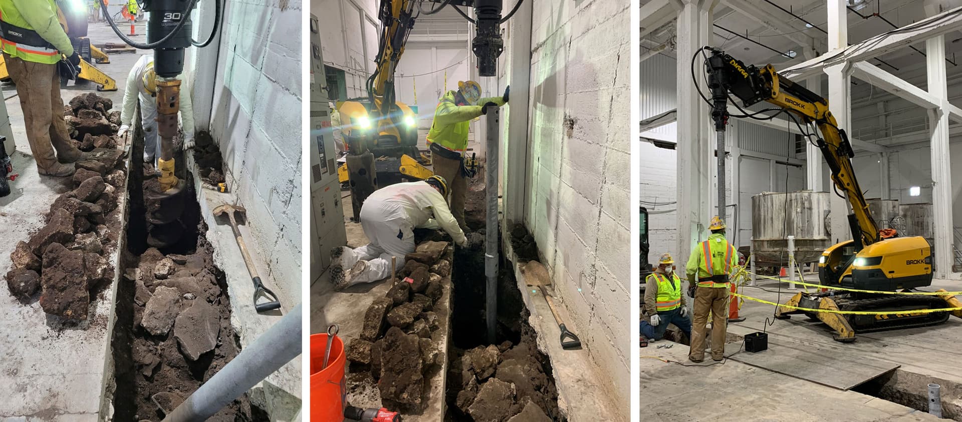Grouted Piles for Deep Foundation Support and Soil Stabilization